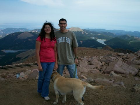 1993 Ford Bronco - Me, Belle and Tarzan at Pike's Peak - 14,110 ft