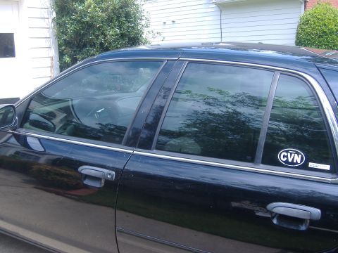 2001 Ford Crown Victoria - Drivers side after replacement (in driveway)