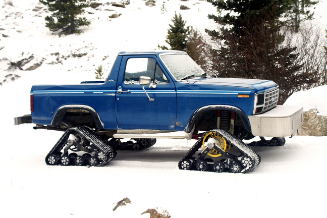Bronco on Tracks