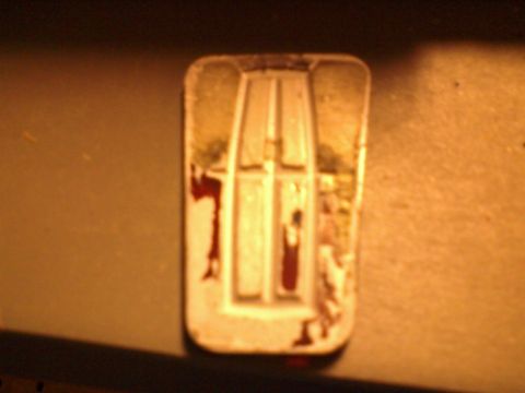 1996 Mercury Grand Marquis - I purchased a use trunk lock to work on to rpelace this one. THis is what the emblem looks like on the backside after removing from the tru…