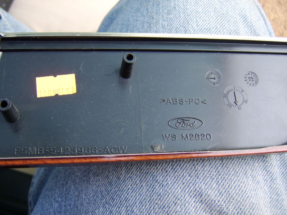 old stock trim backside