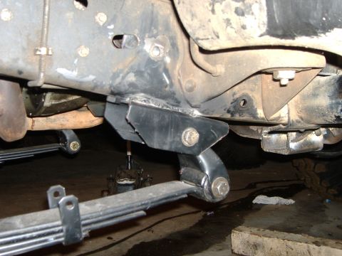 1986 Ford Bronco - shackle mount