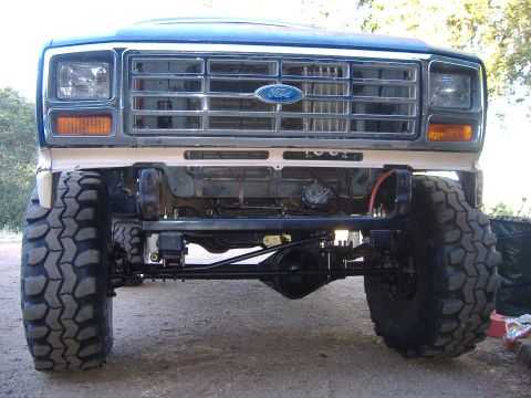 1986 Ford Bronco - finished, no bumper
