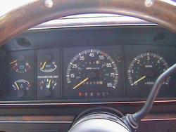 1989 Ford F-250 - bronco guauges, my original didnt have a tach