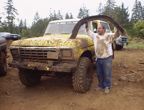 1989 Ford Bronco - Steve and his truck and loose parts