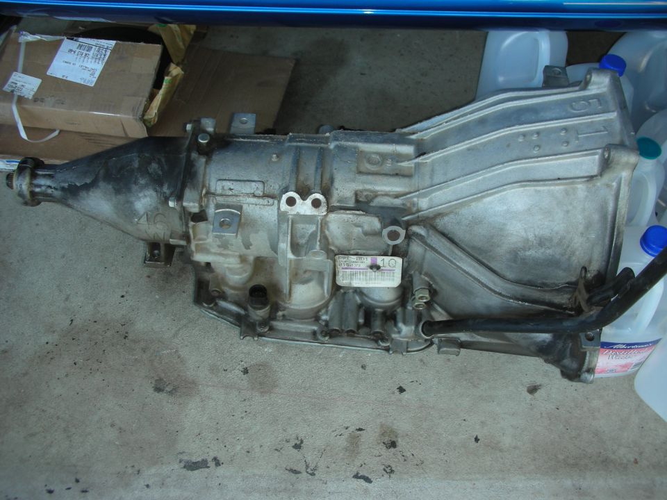 Automatic transmission with a label showing '10'