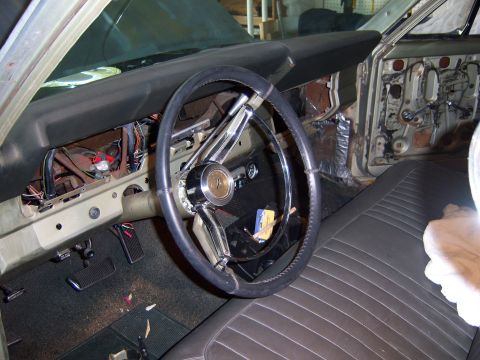 1967 Ford Ranchero - interior almost stripped