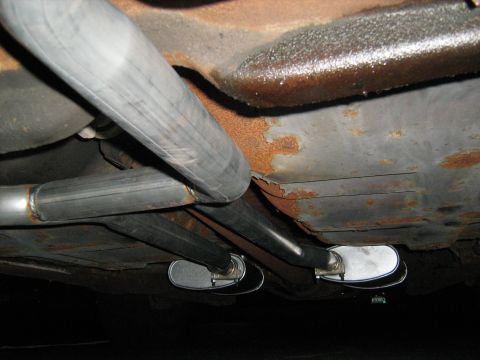 1988 Mercury Grand Marquis - the Mark V's exhaust.