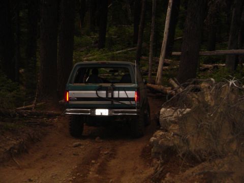 1989 Ford Bronco - There he goes