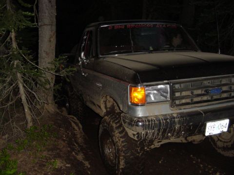 1989 Ford Bronco - It was easier the way back thru