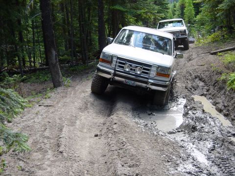 1989 Ford Bronco - This was a pretty neat trail