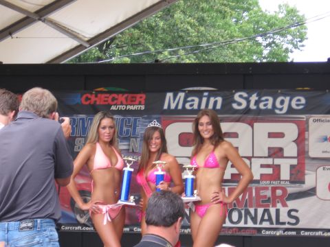 1989 Ford Mustang - the winner, last years Ms. CarCraft Queen! :)
