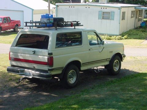 1988 Ford Bronco — Pic of top rack