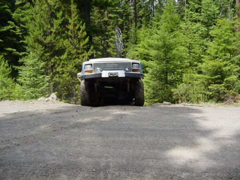 1989 Ford Bronco - Todd coming up to the road