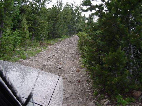 1989 Ford Bronco - Mark and I headed up to the top of Ravens roost