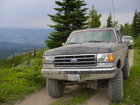 1989 Ford Bronco - Mark and I ready to go