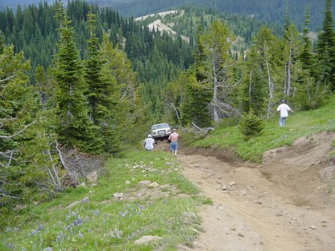 1989 Ford Bronco - Here comes Mark to the top