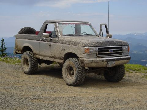 1989 Ford Bronco - My truck at the top