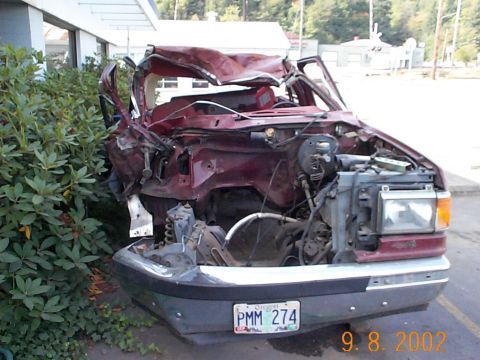 1989 Ford Bronco - Kens parts bronco, It hit a pole.(pic from Ken K.)