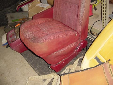 1989 Ford Bronco - The bottom back together sitting on the other seat