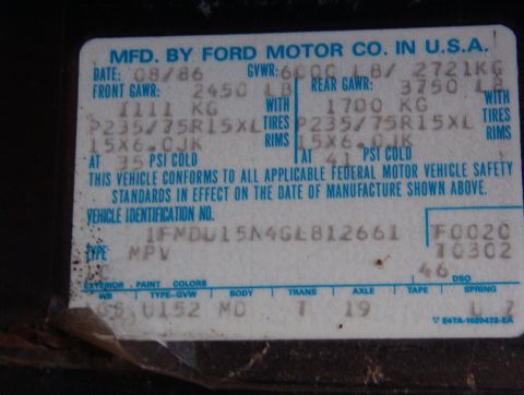 1983 Ford Bronco - Brown's '86