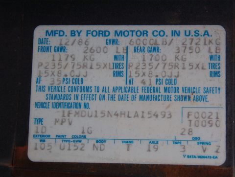 1983 Ford Bronco - Brown's '87