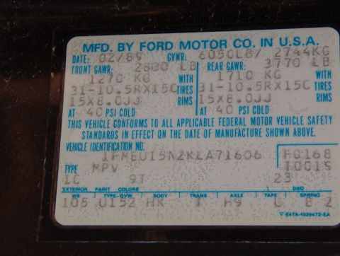 1983 Ford Bronco - Brown's '89