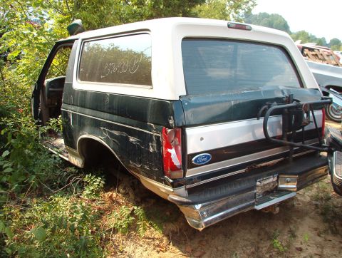 1983 Ford Bronco - Brown's '93 Good t/g glass & trim panel.