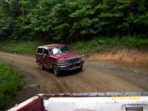 1978 Ford Bronco - Robert's Bronco Actually on a trail