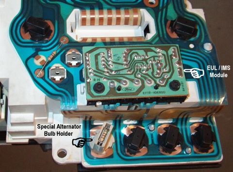 1983 Ford Bronco - EMW / IMS Module (see the application chart in the TSB below) Certain diesels use a different warning module here. IF THE IMAGE IS TOO SMAL…