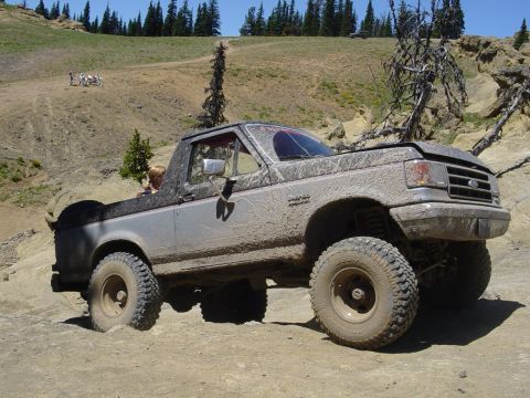 1989 Ford Bronco - And I am at the top