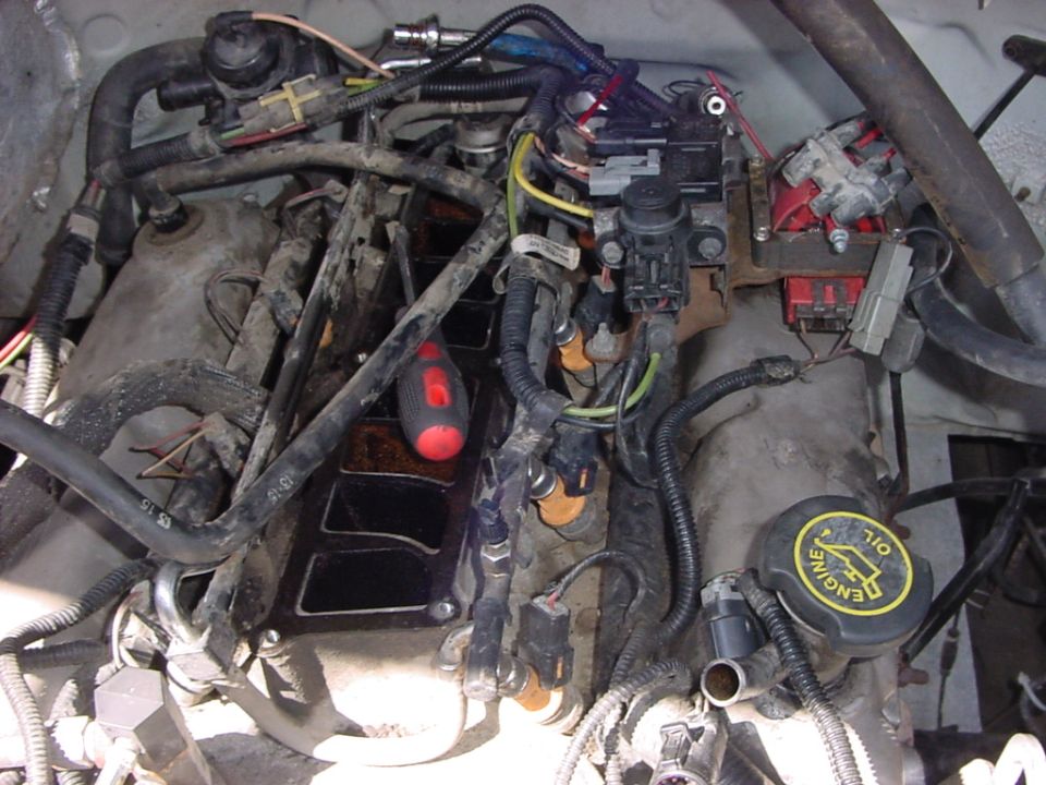 what a mess of wires and lines, Had the enjector cleaned and evaulated by RC Engineering In Torrance CA. Those guys are super cool and got the job done in a day!! Two injectors where dripping will post results later on ejector duty cycle and spray pattern.