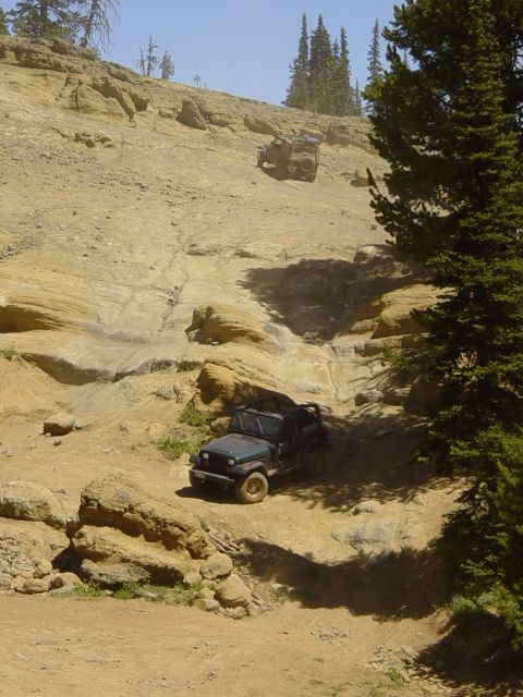 1989 Ford Bronco - Another veiw of funny rocks