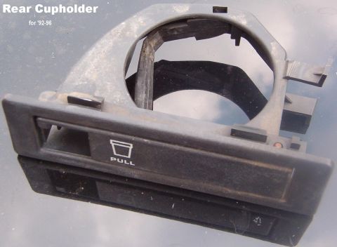 1983 Ford Bronco - Rear Cupholder for '92-96 F-series X-cabs & Broncos