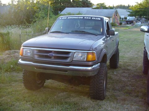 1989 Ford Bronco - Brandons new sticker on his ranger