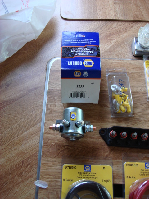 1983 Ford Bronco - the relay will handle the high spike turn on the fan produces. the NAPA number is ST88