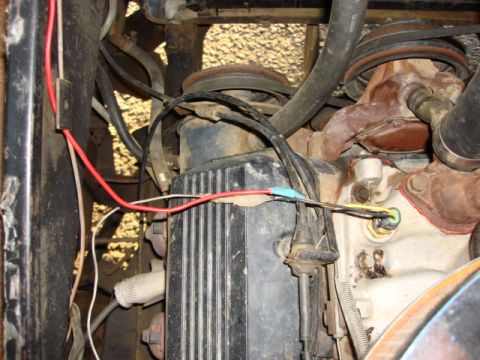 1983 Ford Bronco - i upgraded the trigger wire and connector.