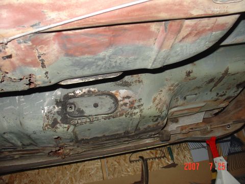 1973 Ford Ranchero - came out pretty clean wirh a couple cans of easy off.