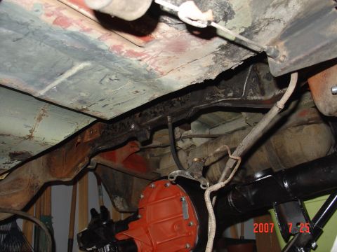 1973 Ford Ranchero - getting ready to install the 9inch.