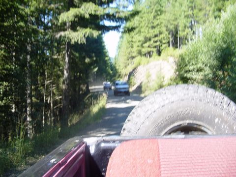 1989 Ford Bronco - Heading out towards browns camp