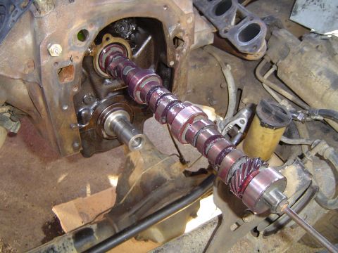 1978 Ford Bronco - Cam going in