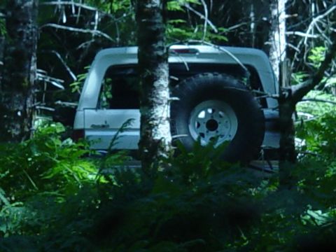 1989 Ford Bronco - Alvie, bill and I continued up the hill