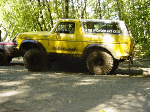 1989 Ford Bronco - Steve giving us a flex shot