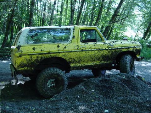 1989 Ford Bronco - Another shot of Steve