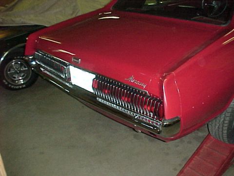 1967 Mercury Cougar - Tail light assemblies were disassembled, repainted and restored.