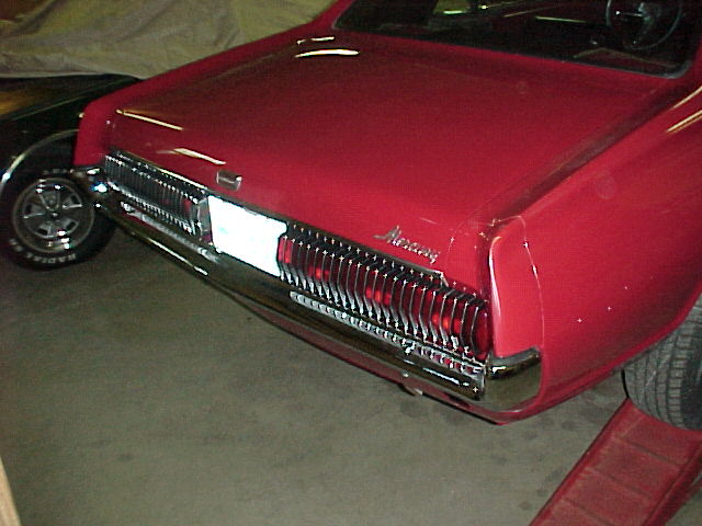 Tail light assemblies were disassembled, repainted and restored.