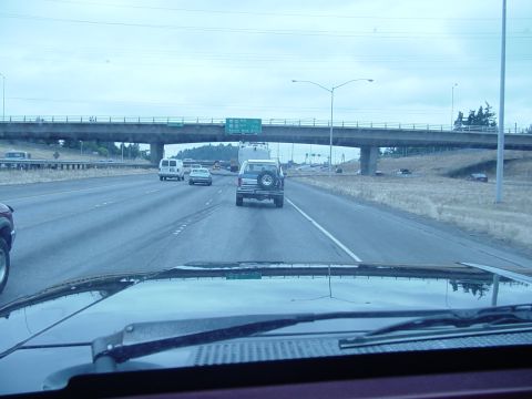 1989 Ford Bronco - I-205 0n the way out of town