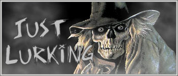 1995 Ford Bronco - A spooky figure with text that reads 'JUST LURKING' is depicted in this image.