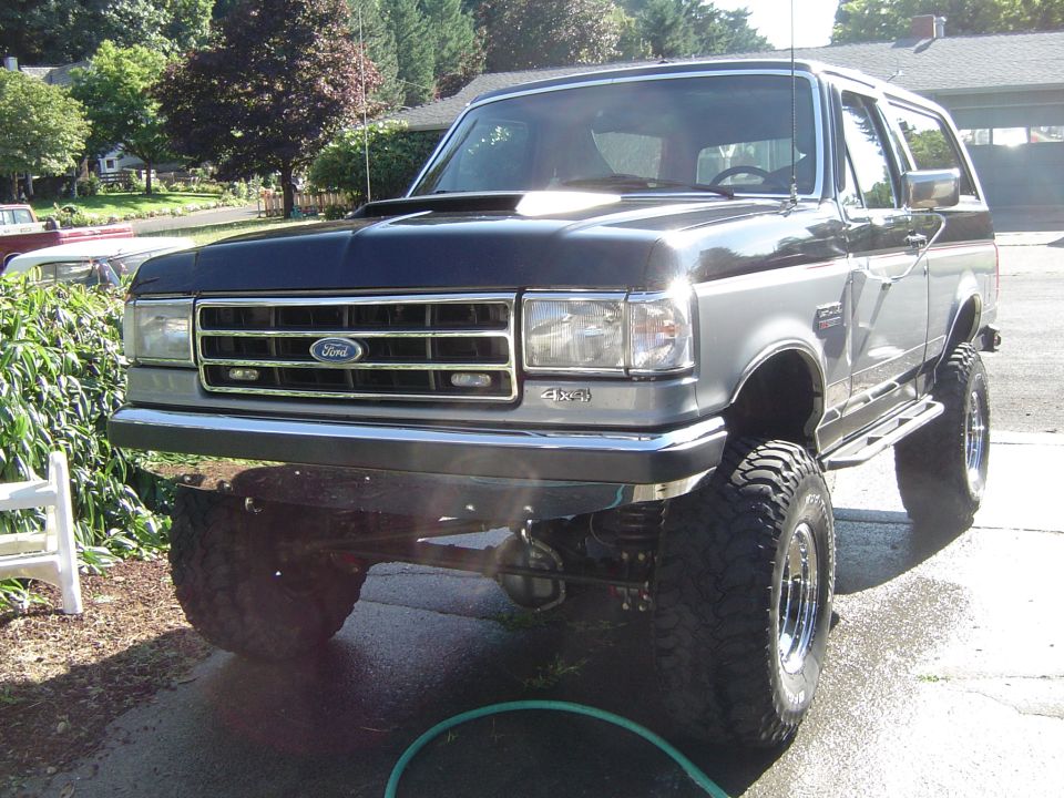 Cleaned the Bronco today