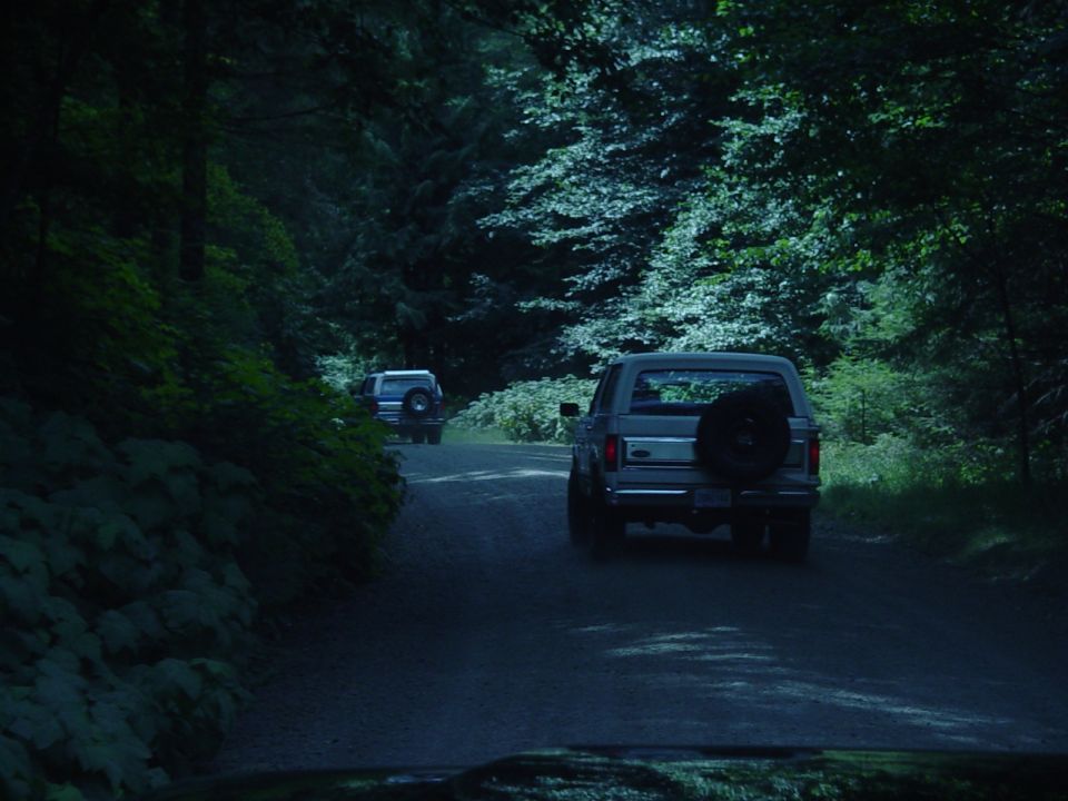 Leaving Rogers camp